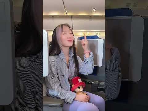 Locked in. Egghead arc here we come. w/ @LenaLemon #onepiece #flight #12hourflight #travel