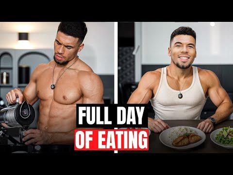 Full Day Of Eating - Muskelaufbau und Fettverbrennung! | Kelvinfiti