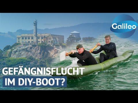 LEGENDÄRE Gefängnisflucht im SELBSTGEBAUTEN Boot! Mythos Alcatraz Teil 2 | Galileo