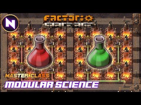 Vulcanus is the Best Planet for Science: 🟥Red & 🟩Green Science | Factorio Space Age MASTER CLASS
