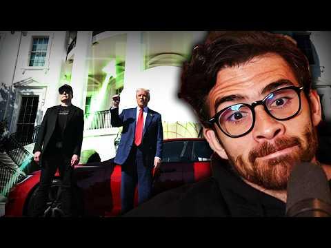 Trump Did a Tesla Ad at the White House...