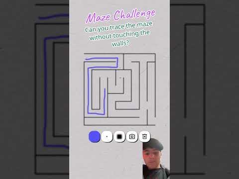 I Tried The Maze Challenge In Under 20 Seconds #shorts
