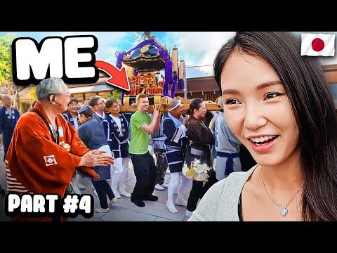 Japanese Locals Invite Foreigner To Join Their Festival - Japan Road Trip (Part 4)