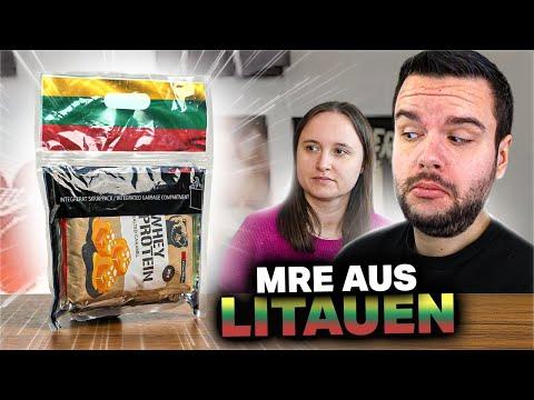 Endlich mal wieder ein MRE mit Steve! LITAUEN! 😁 Let's Eat MREs Teil 12 mit STEVE