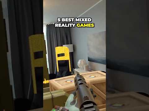 5 Best Mixed Reality Games on Quest 3!