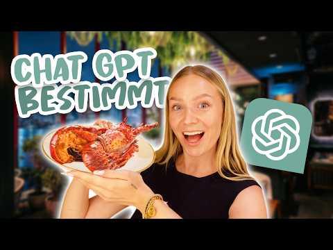 1 TAG entscheidet ChatGPT mein ESSEN! 🤖🦞|CARAMELLA