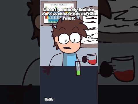 F*CK the cure I'm out!! ✌️ #animation  #shorts #cancercure #relatable