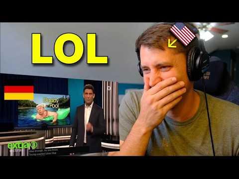 American reacts to German TV Embarrasses Trump
