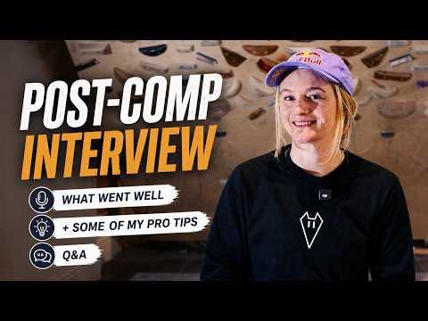 Reviewing my first climbing comp in 5 years...