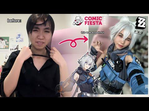 I tried cosplaying a HOYOVERSE character (almost cried)- COMIC FIESTA