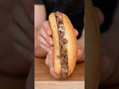 50g Protein Cheesesteak Sandwich (500 calories)