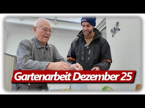 Gartenarbeit Dezember | Vogelfutter Fehlkauf, Pilzbeet anlegen, Spinat Ernte, Mispel Marmelade