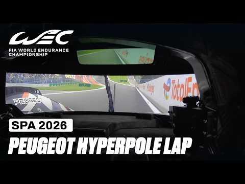 Malthe Jakobsen Maiden Pole Lap for Peugeot | TotalEnergies 6 Hours of Spa | FIA WEC