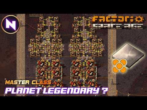 Viable Planet-based LEGENDARY WIthout SPACE CASINO | Factorio Space Age MASTER CLASS