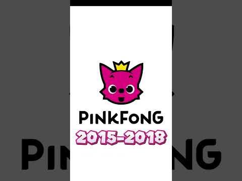 Pinkfong Logo Evolution Historical Logos #shorts #trending #pinkfong #babyshark #kidsvideo #logo 