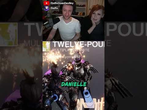 my wife reacts to her emotes being in game #destiny2