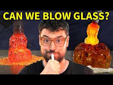 DIY “Experts” Try Glass Blowing for the First Time
