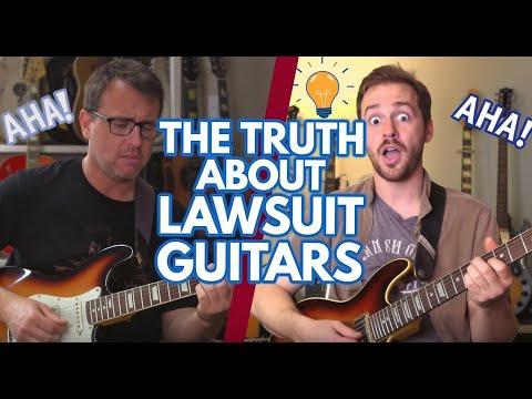 Lawsuit guitars aren't what you think... here's the truth 😱  #LawsuitGuitars  #VintageGuitars
