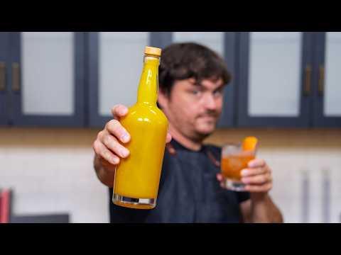 An Old Fashioned, but infused in Bee's Wax