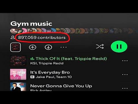 Letting 897,059 people edit my Spotify playlist