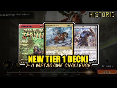 New Broken Tier 1 Deck On The Loose! Temur Battlecrier | Historic BO3 | MTG Arena