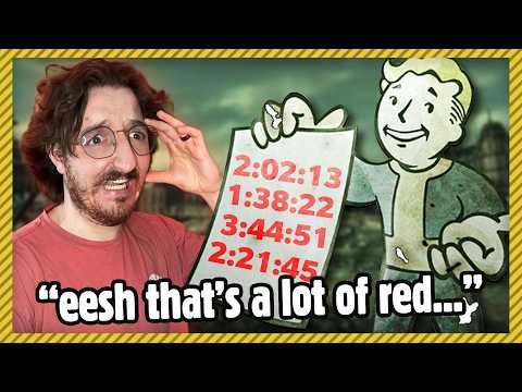 Turns out speedrunning an entire series at once can be hard (Fallout Anthology speedruns)