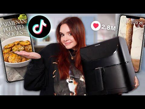 Ich teste VIRALE AIRFRYER Rezepte 🔥 (damit ihr wisst, was wirklich gut ist)