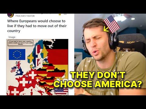 American reacts to EYE-OPENING Maps of Europe