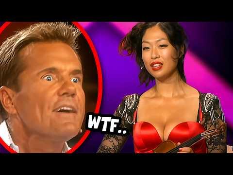 KOREANERIN geht auf die BÜHNE.. dann holte sie ihre GEIGE raus! 😲