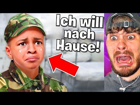 Freches Kind muss zur BUNDESWEHR