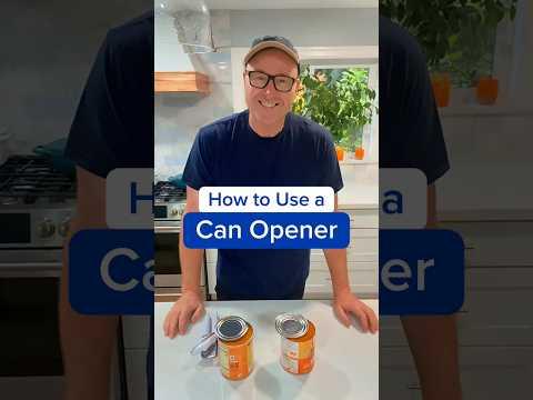 How to Use a Can Opener (The Right Way)