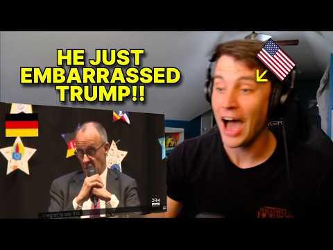 American reacts to Germany's Merz humiliates Trump