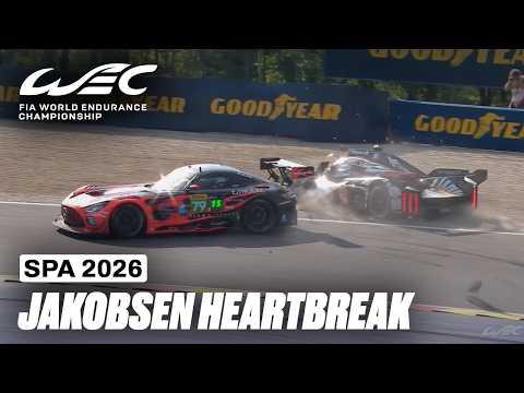 Pole Sitter Jakobsen CRASHES Out in Heartbreak at Spa | TotalEnergies 6 Hours of Spa 2026 | FIA WEC