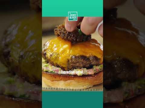 A burger... with gravy?! #cooking #burger
