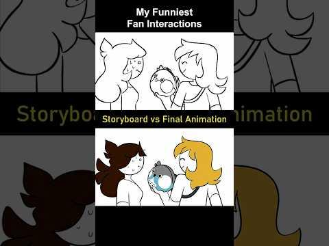 Storyboard vs Animation: My Funniest Fan Interactions (shot 1)