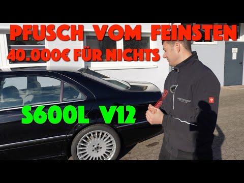 Nicht schon wieder! Kunde am Ende Mercedes S600 kaputt gepfuscht. Die Nerven liegen blank