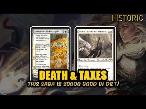 Death and Taxes Is So Back! Thanks to This Insane Saga! | Historic BO3 | MTG Arena