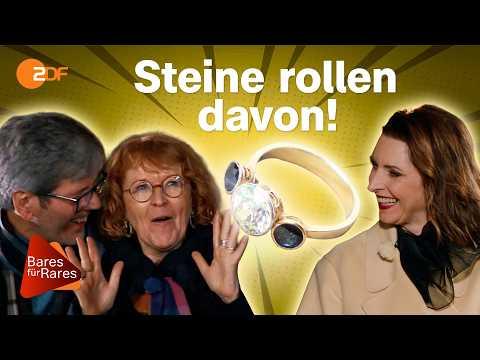 Atemberaubend! Wert für Ring mit Diamant und Saphiren überrumpelt Verkäuferin | Bares für Rares XXL