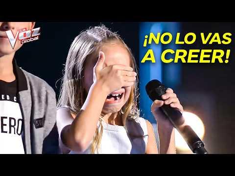 Niños Cantando “Ya No” Y Sorprendiendo A Todos | La Voz