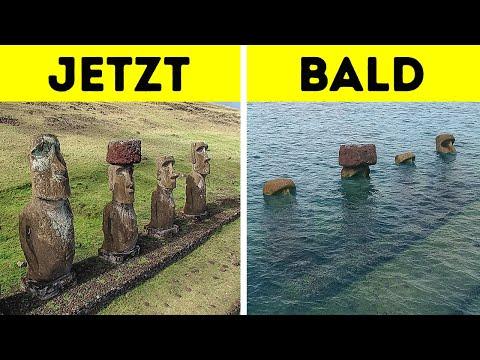 Die Statuen der Osterinsel werden bis 2080 unter Wasser stehen