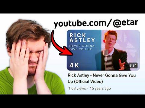 Going To This YouTube Channel Redirects To a RICK ROLL?