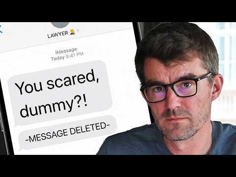 Caught their lawyer deleting evidence live