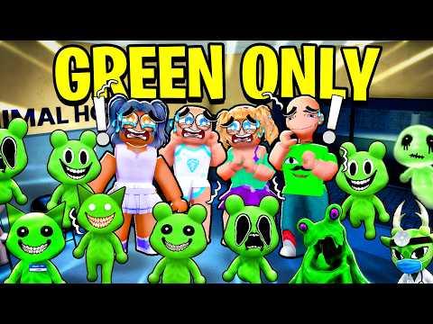 ANIMAL HOSPITAL, But We Only Accept GREEN PATIENTS!