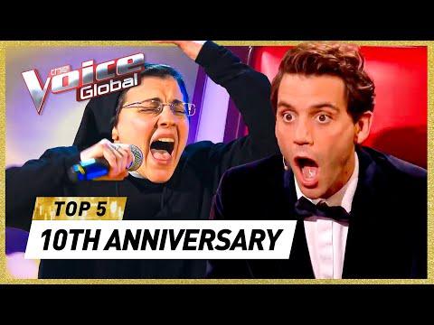 Celebrating 10 Years of The Voice Global on YouTube!