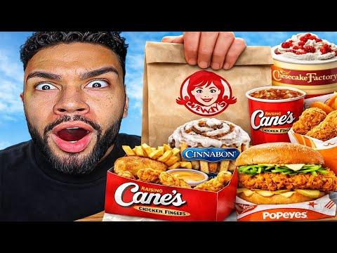 FASTFOOD TESTEN, DAS ES NICHT IN DEUTSCHLAND GIBT 🤤