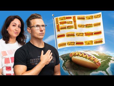 Josh & Nicole Create 50 Star Spangled Hot Dogs to Save the USA