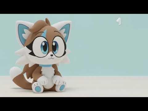 Baby catty wants to delete cartoon network logo