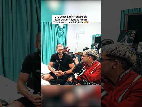 UFC Legend Jiří Procházka did NOT expect N3on and Arman Tsarukyan to be this FUNNY 😭❤️‍🩹
