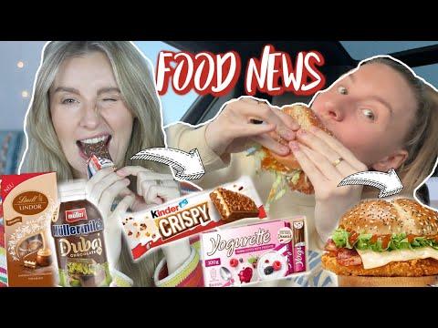 LECKER, oder? 😋 XXL FOOD NEWS im LIVE TEST! 😍 Dubai Schoko Milch, Kinder Crispy, Mc Donalds News