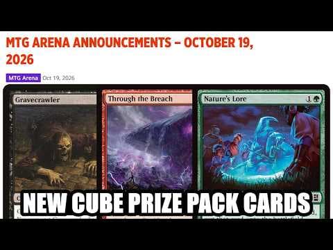 NEW Cube Prize Pack Cards Added Oct 19-2026! | Historic & Timeless